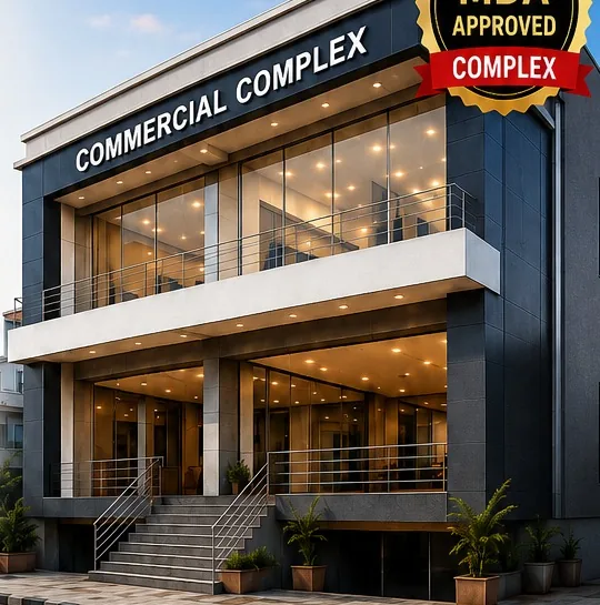 Commercial complex floor for sale in Jagrati Vihar Garh Road Meerut